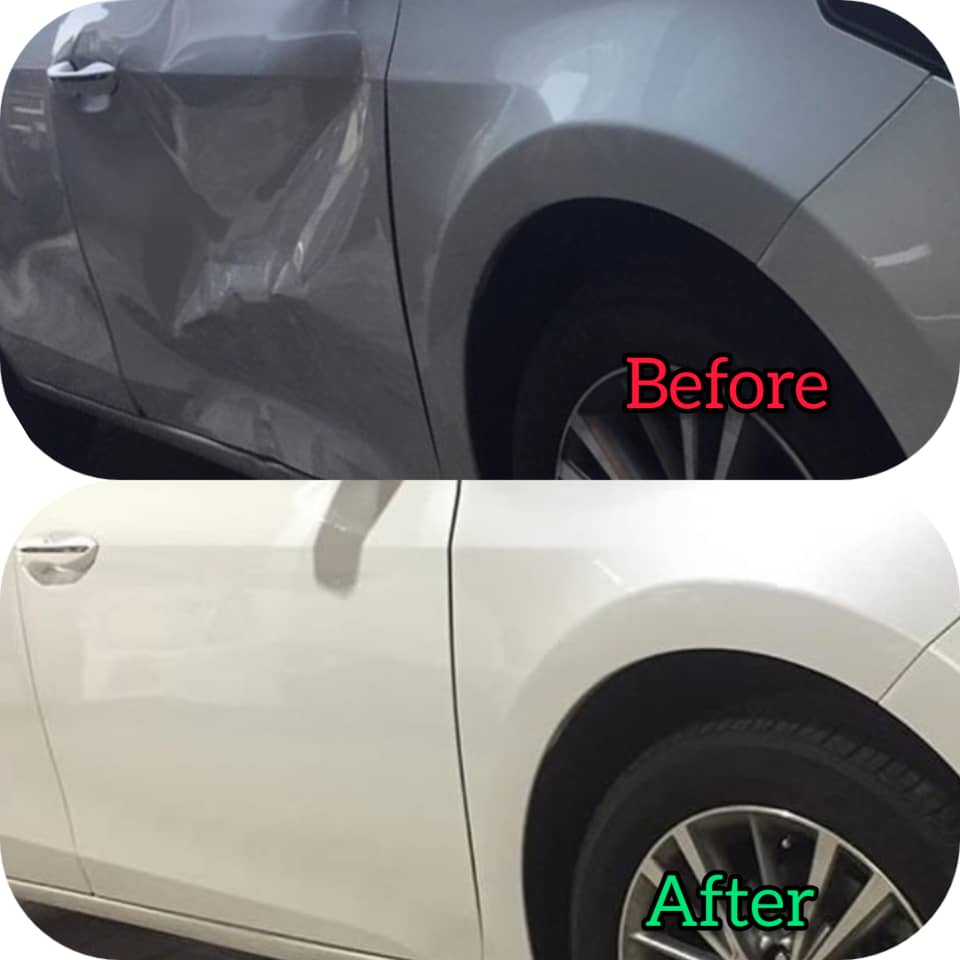 صافکاری بدون ریزش رنگ با دستگاه