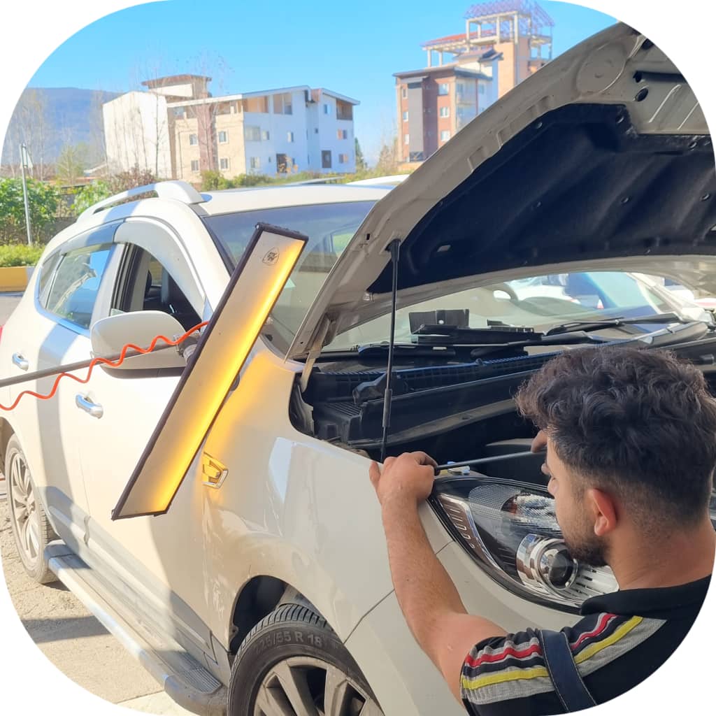 صافکاری مرکز لمس جادوئی و لیسه گیری اسماعیلی در چالوس